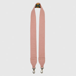 SLING BAG BROWN WITH BOHOME EMBROIDERED STRAP