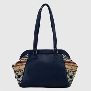 Boho Weekeder Bag - Navy