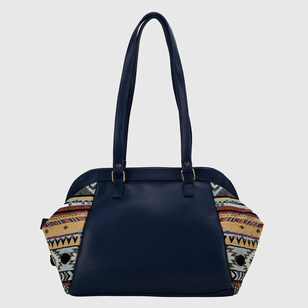 Boho Weekeder Bag - Navy