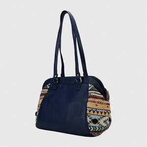 Boho Weekeder Bag - Navy