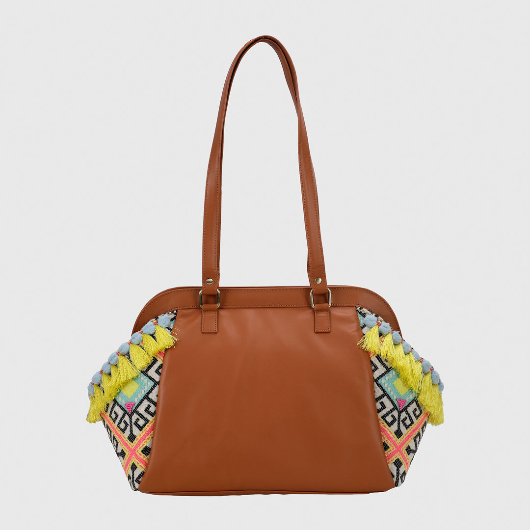 BOHO WEEKENDER BAG TAN