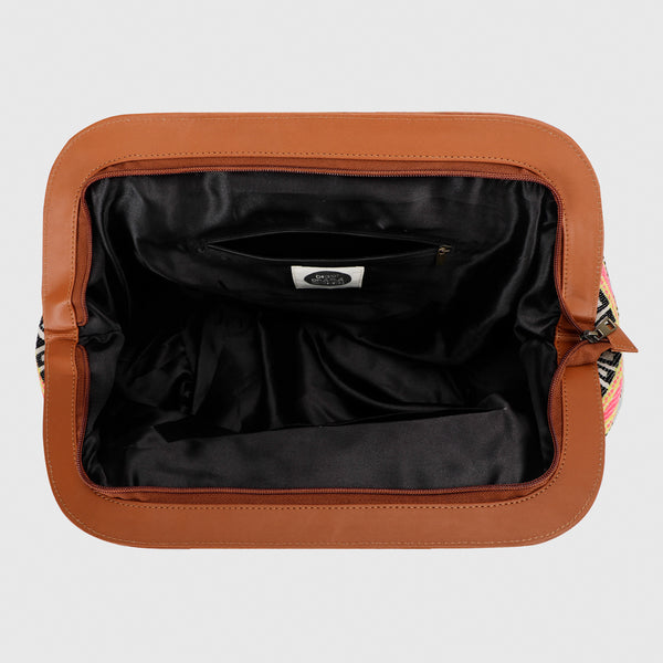 Boho Weekender Bag - Tan