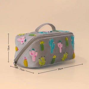 Cactus Sand shell Makeup Pouch
