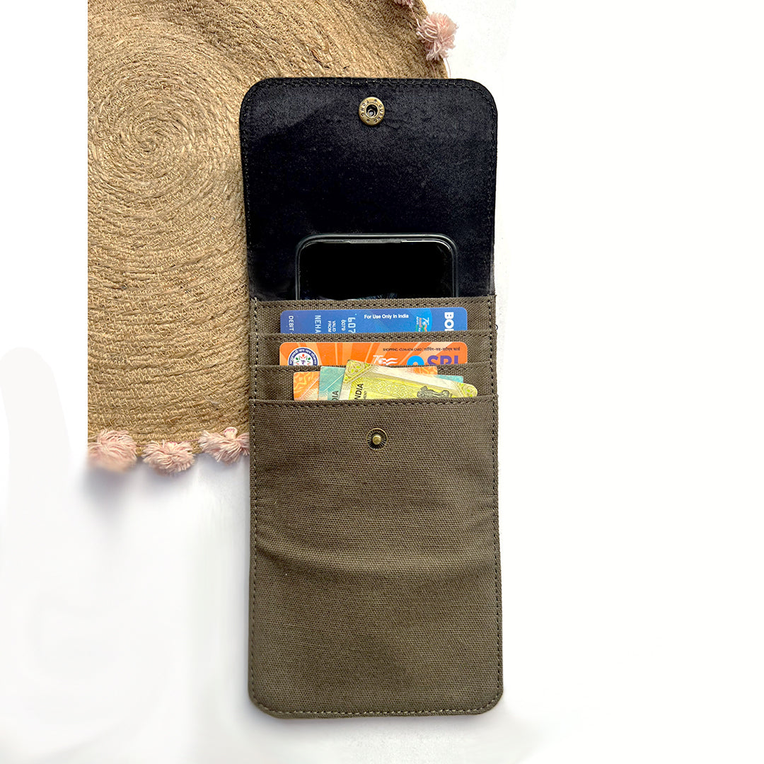 CACTUS Phone Sling bag + wallet