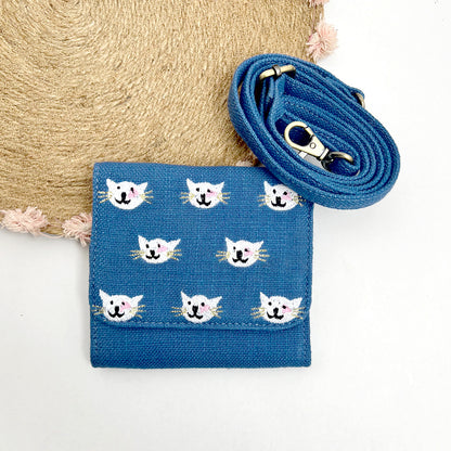 CAT Phone Sling bag + wallet
