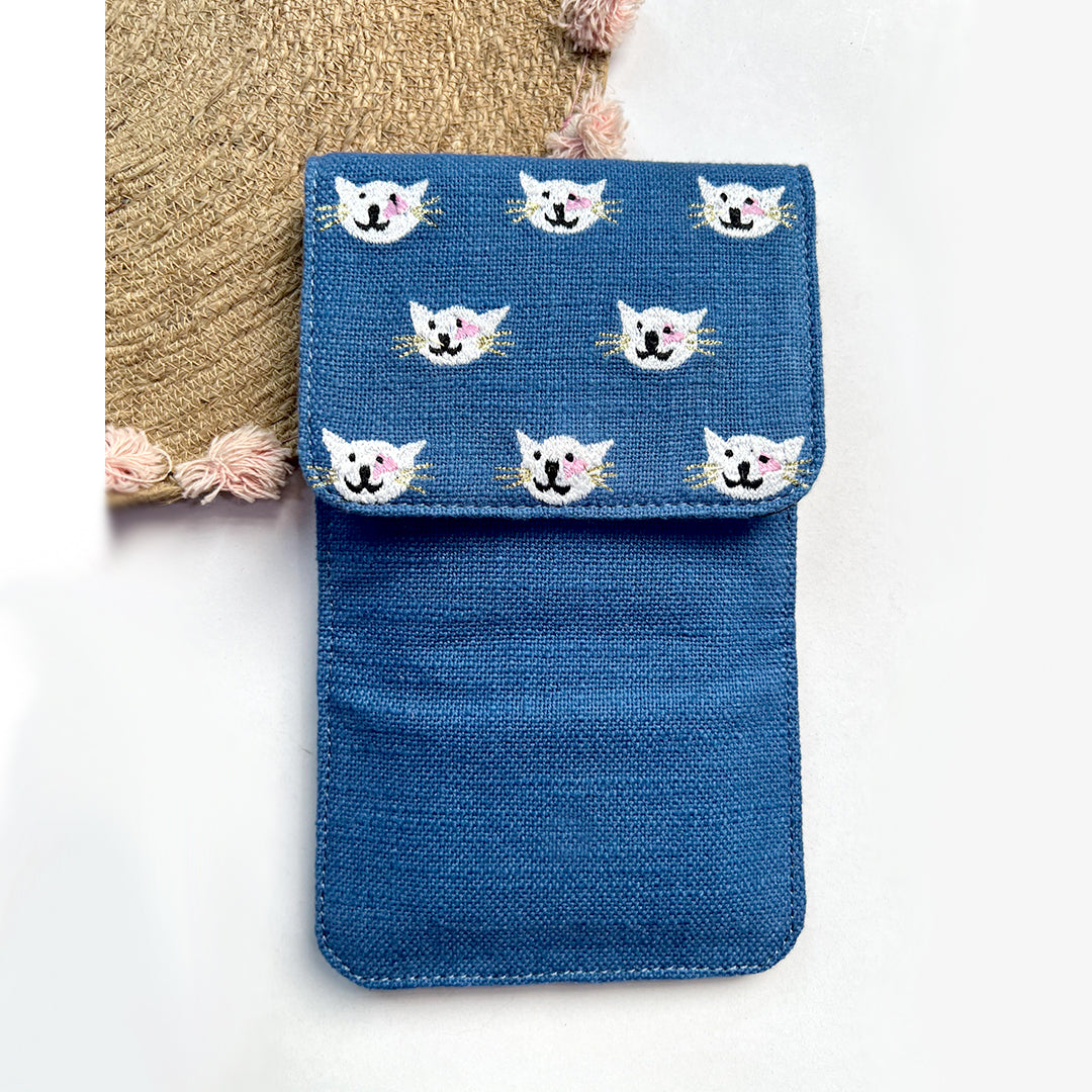 CAT Phone Sling bag + wallet