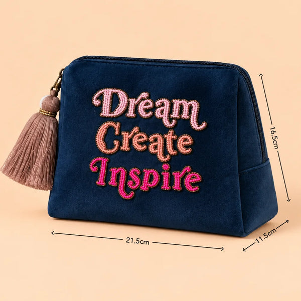 Dream Create Inspire - Makeup Pouch
