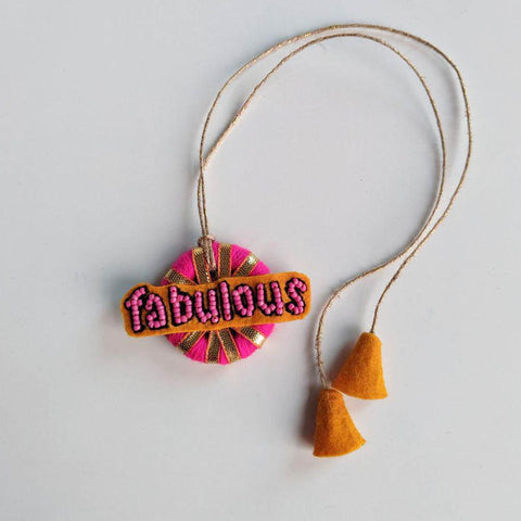 Handmade embroidered Rakhi Magnet – Rakhi Magnets- Fabulous Lumba