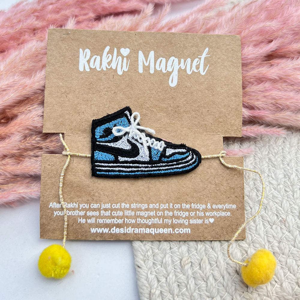 Rakhi Magnet - Shoe Blue