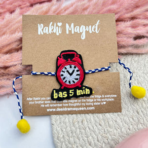 RM-5-MIN  | Rakhi | Rakhi for brothers | Rakhi for Sisters | Hand Embroidered Rakhis | handmade Rakhis | Rakhi Magnets | quirky Rakhis | Cute Rakhis | fun Rakhis | funny Rakhis 