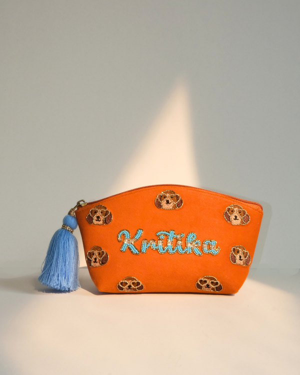 Customized Dog Namepouch - Kritika