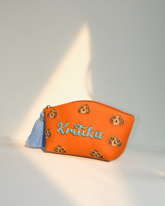 Customized Dog Namepouch - Kritika