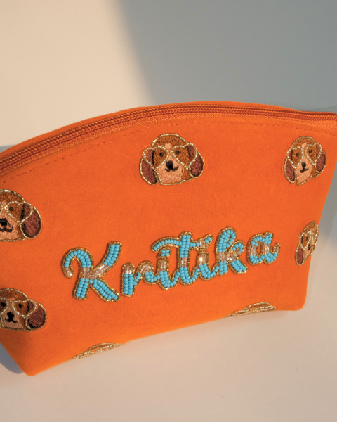 Customized Dog Namepouch - Kritika