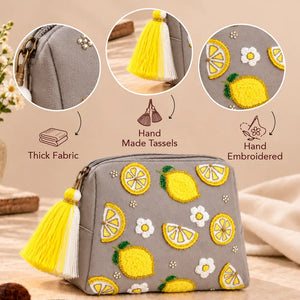 Lemon Makeup Pouch