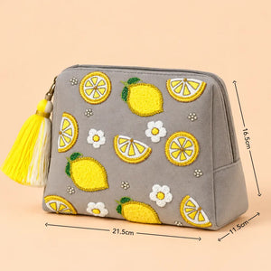 Lemon Makeup Pouch