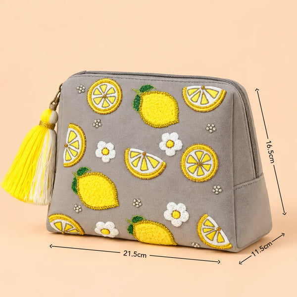 Lemon Makeup Pouch