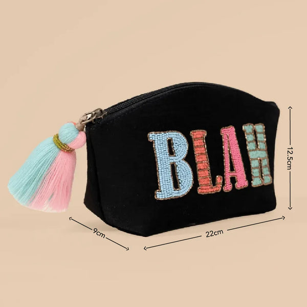 Makeup Pouch- Blah