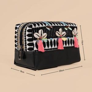 New Make Up Kit Big: Black With Shells