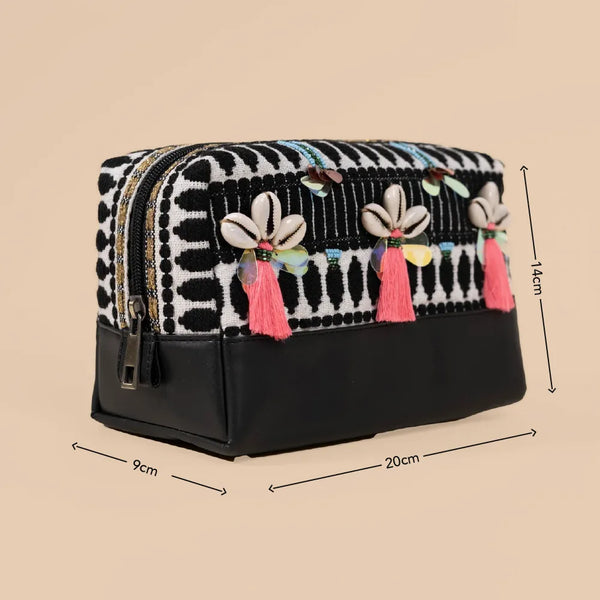 New Make Up Kit Big: Black With Shells