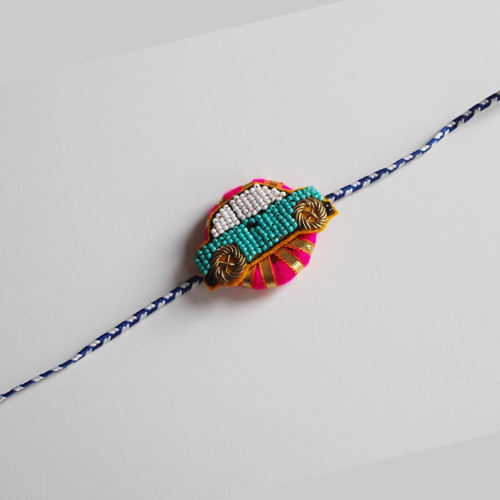Rakhi Magnets- Multicolour car