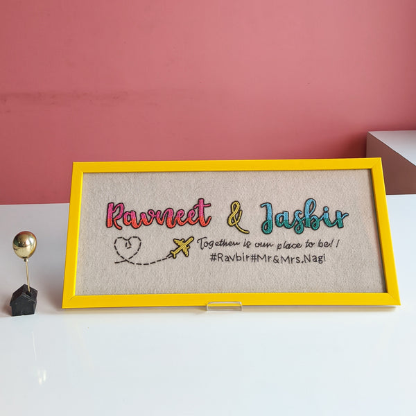 Personalized Nameplate