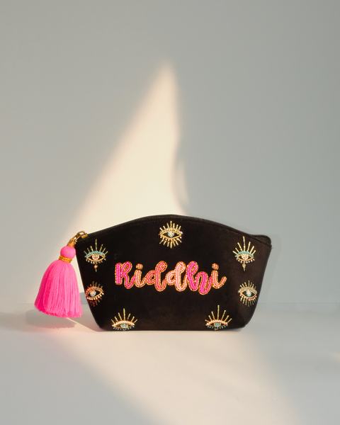 Customized Evil Eye Namepouch - Riddhi