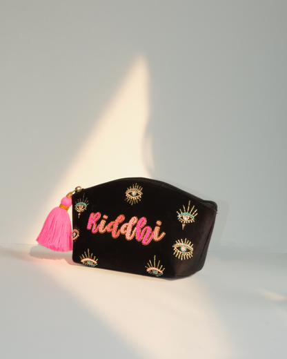 Customized Evil Eye Namepouch - Riddhi