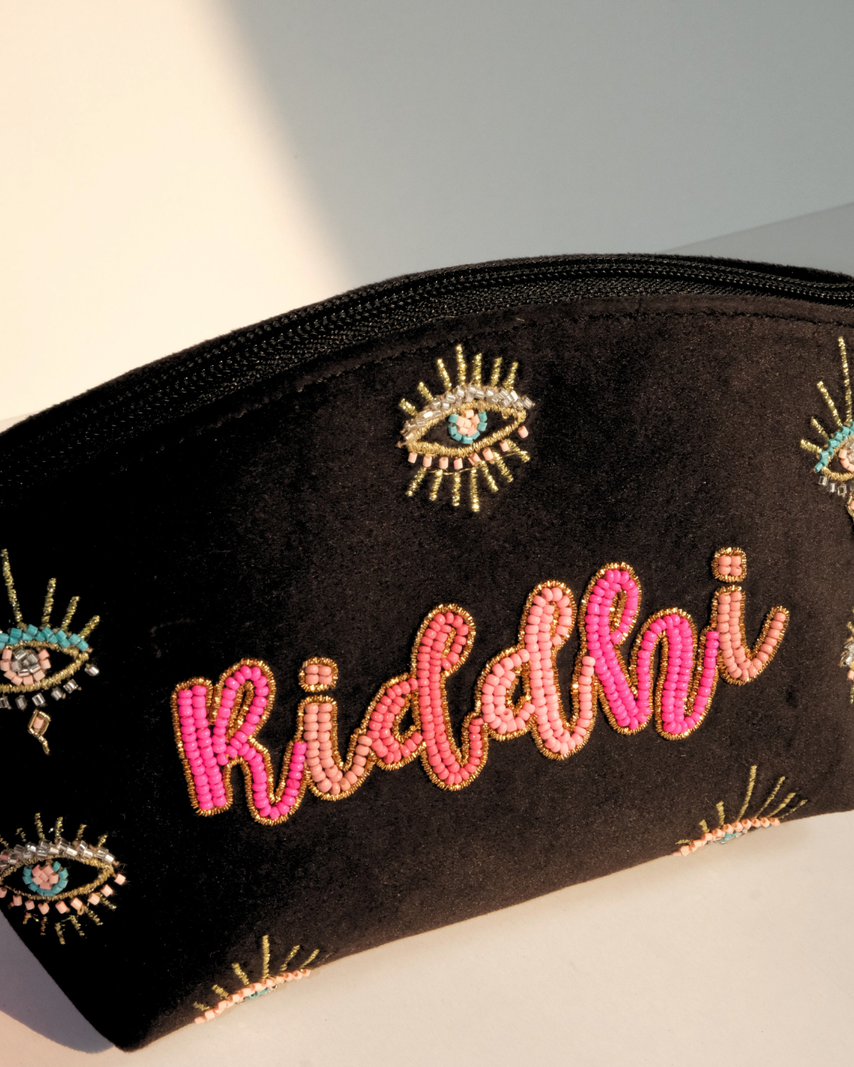 Customized Evil Eye Namepouch - Riddhi