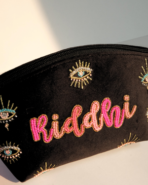 Customized Evil Eye Namepouch - Riddhi
