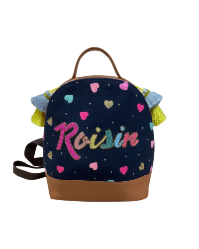 Personalized Backpack - Navy Blue