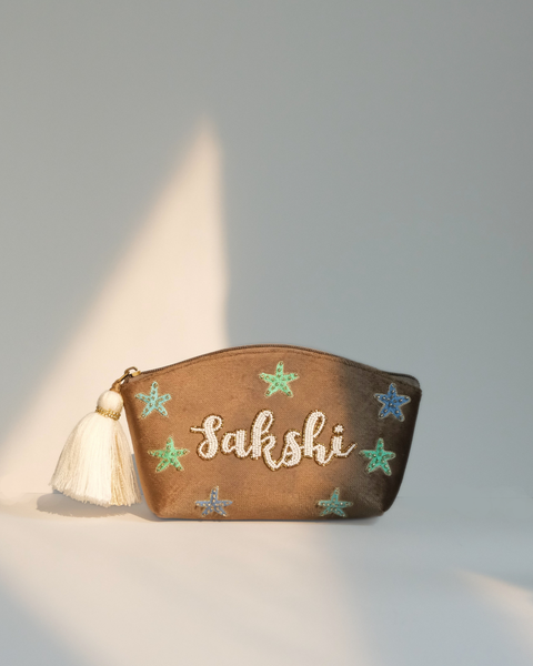Customized Starfish Namepouch - Sakshi