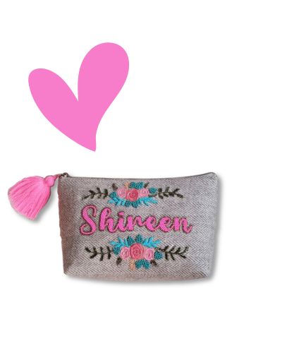 Personalized Namepouch - Tweed