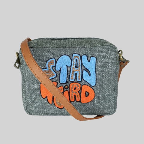 Stay Weird Sling Bag