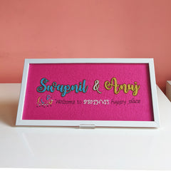 Personalized Nameplate