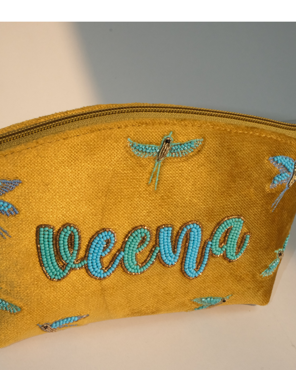 Customized Bird Namepouch - Veena