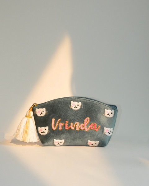 Customized Cat Namepouch - Vrinda