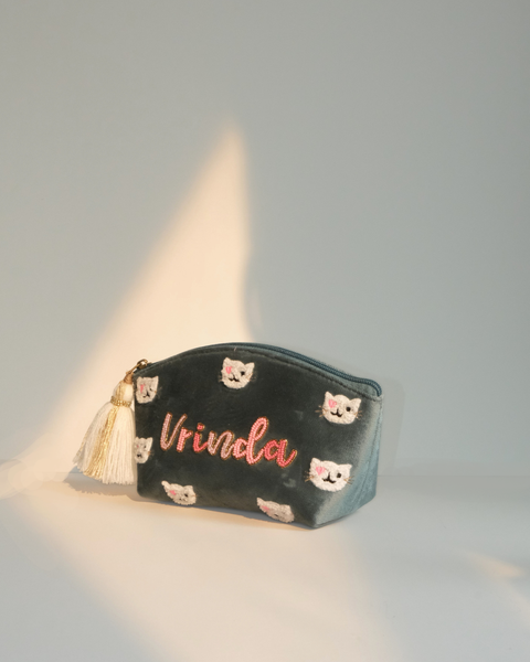 Customized Cat Namepouch - Vrinda