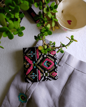 Grace Snap Button Wallet
