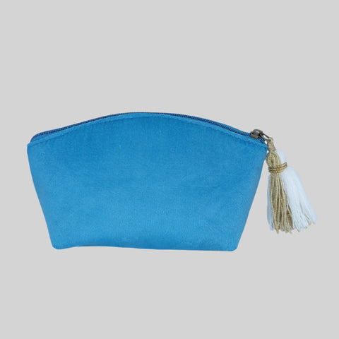 WATERMELON TEAL MAKEUP POUCH